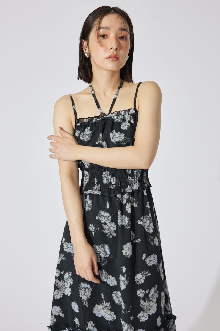 rienda「シャーリングワンピースセット」|ワンピース|