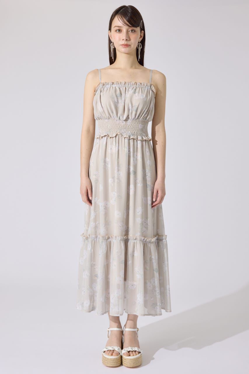 rienda「シャーリングワンピースセット」|ワンピース|