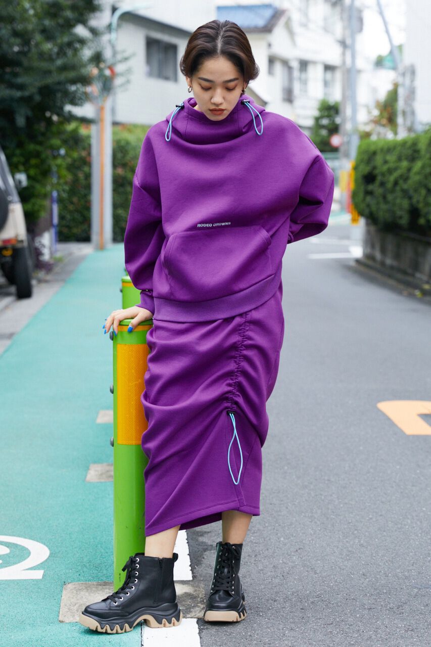 RODEO CROWNS「B-HEAT ドロストスカート」|スカート|PUR