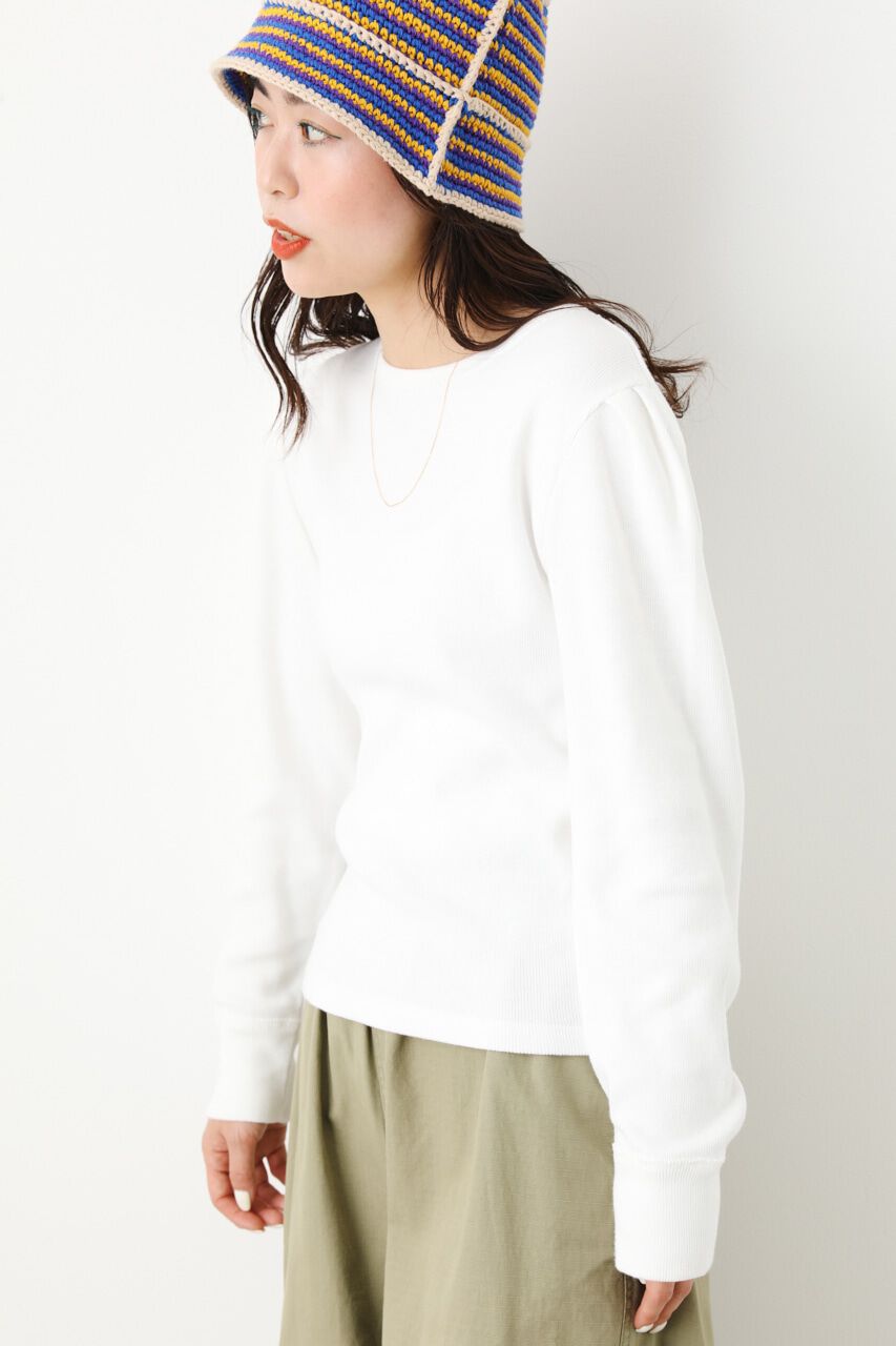 RODEO CROWNS「ショルダーパフスリーブトップス」|Tシャツ・カットソー|