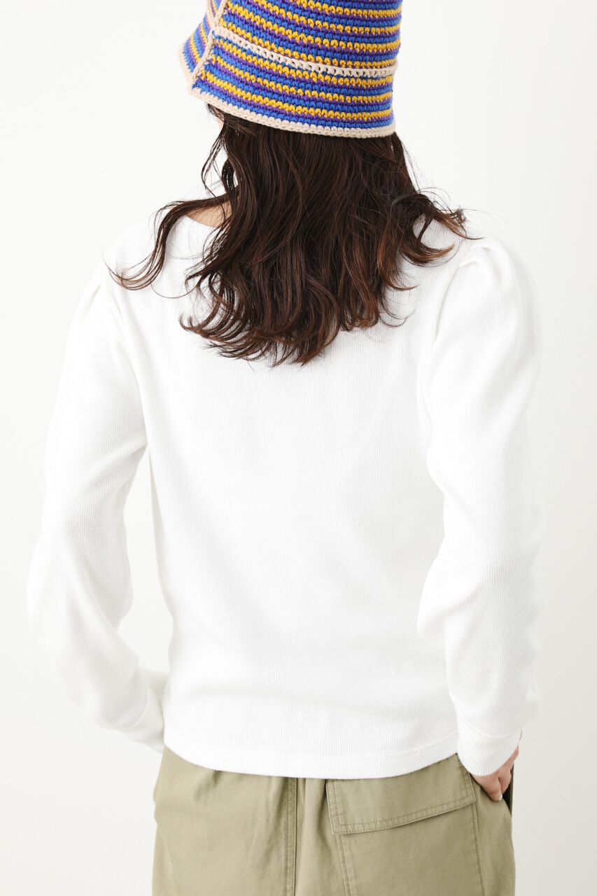 RODEO CROWNS「ショルダーパフスリーブトップス」|Tシャツ・カットソー|