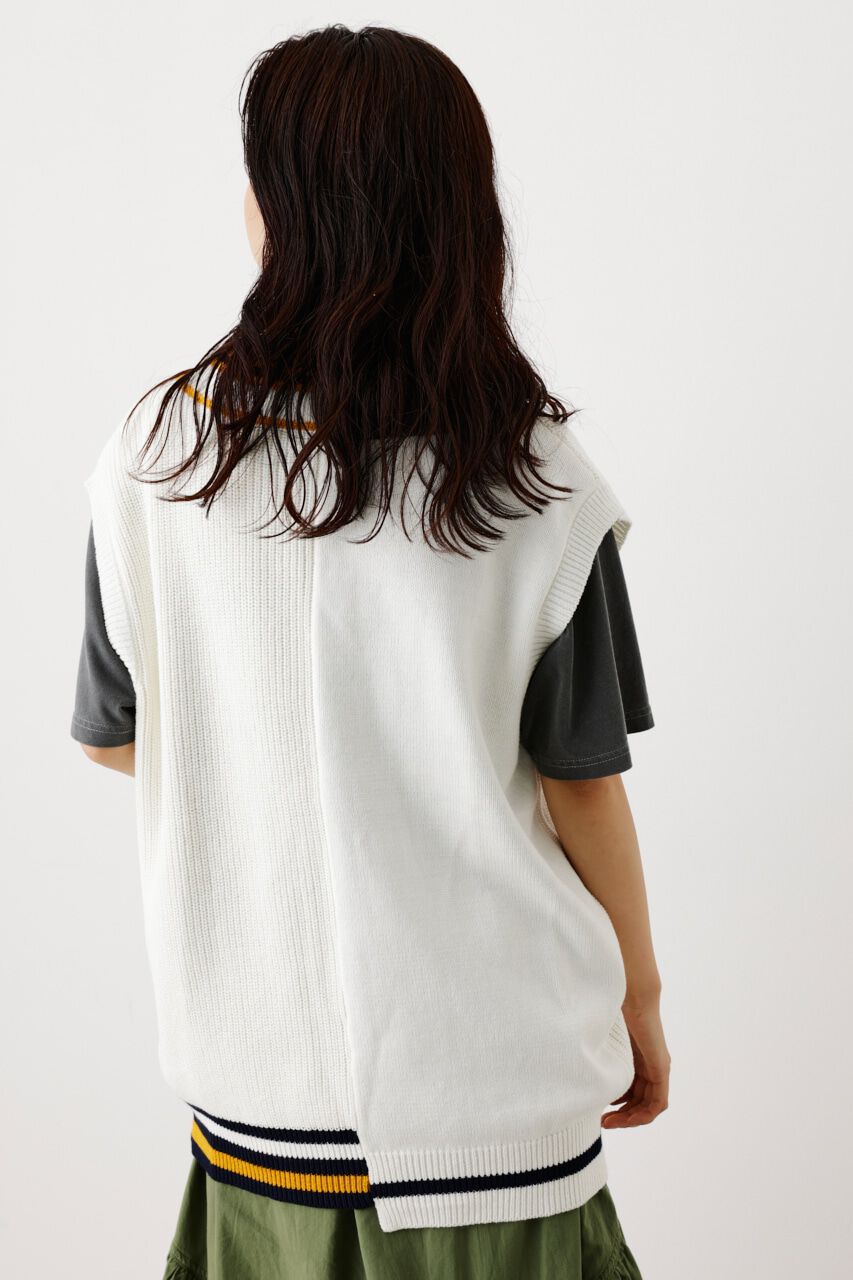 RODEO CROWNS「ニットカスタムベスト」|ダウンベスト・ベスト|