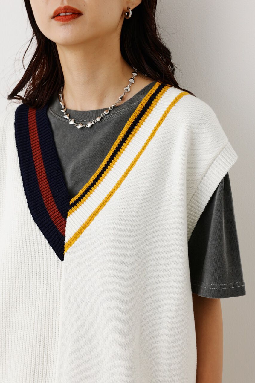 RODEO CROWNS「ニットカスタムベスト」|ダウンベスト・ベスト|