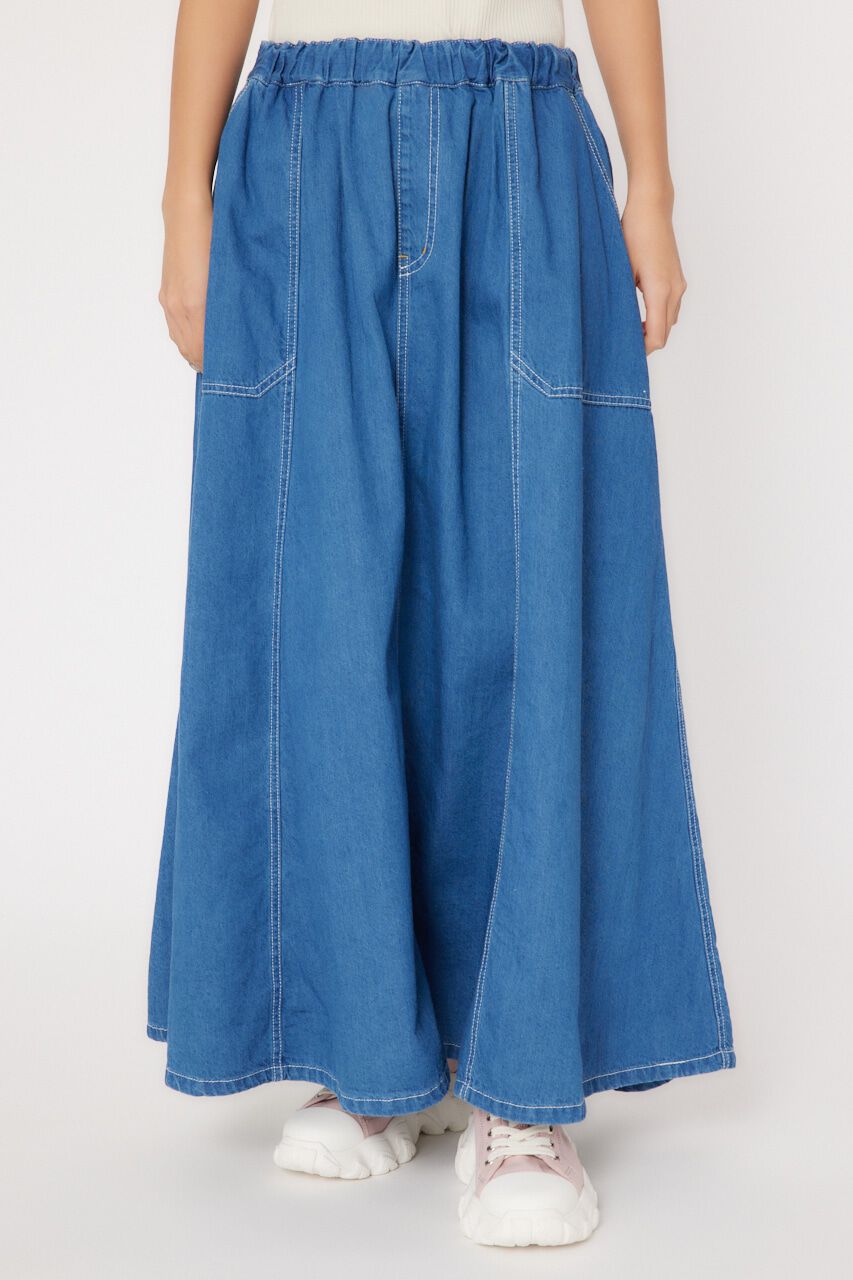 RODEO CROWNS「ステッチワークデニムフレアスカート」|その他|