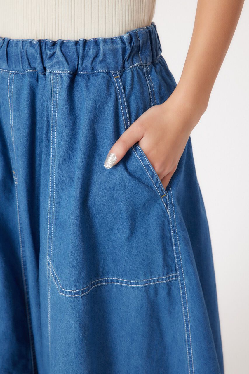 RODEO CROWNS「ステッチワークデニムフレアスカート」|その他|