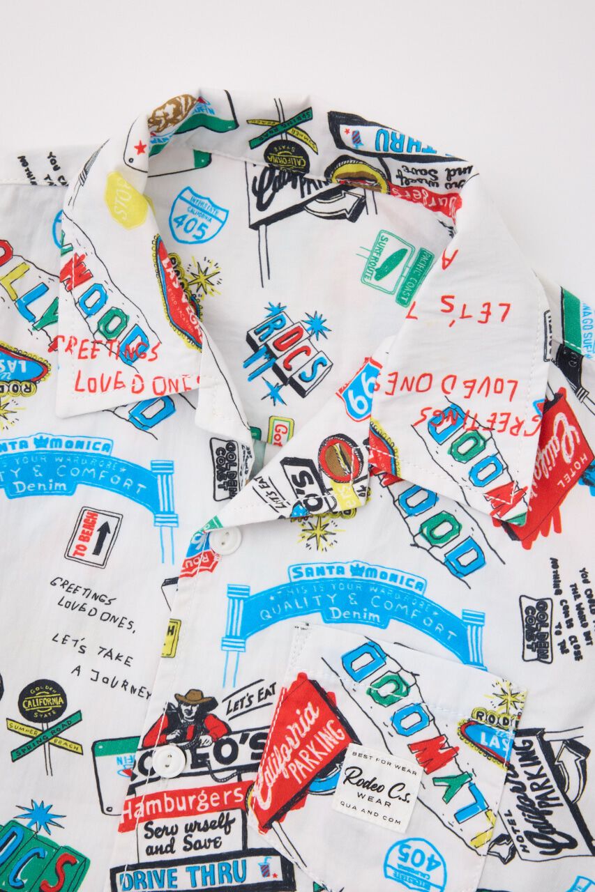 RODEO CROWNS「キッズ RDCS パターン シャツ」|シャツ・ブラウス|