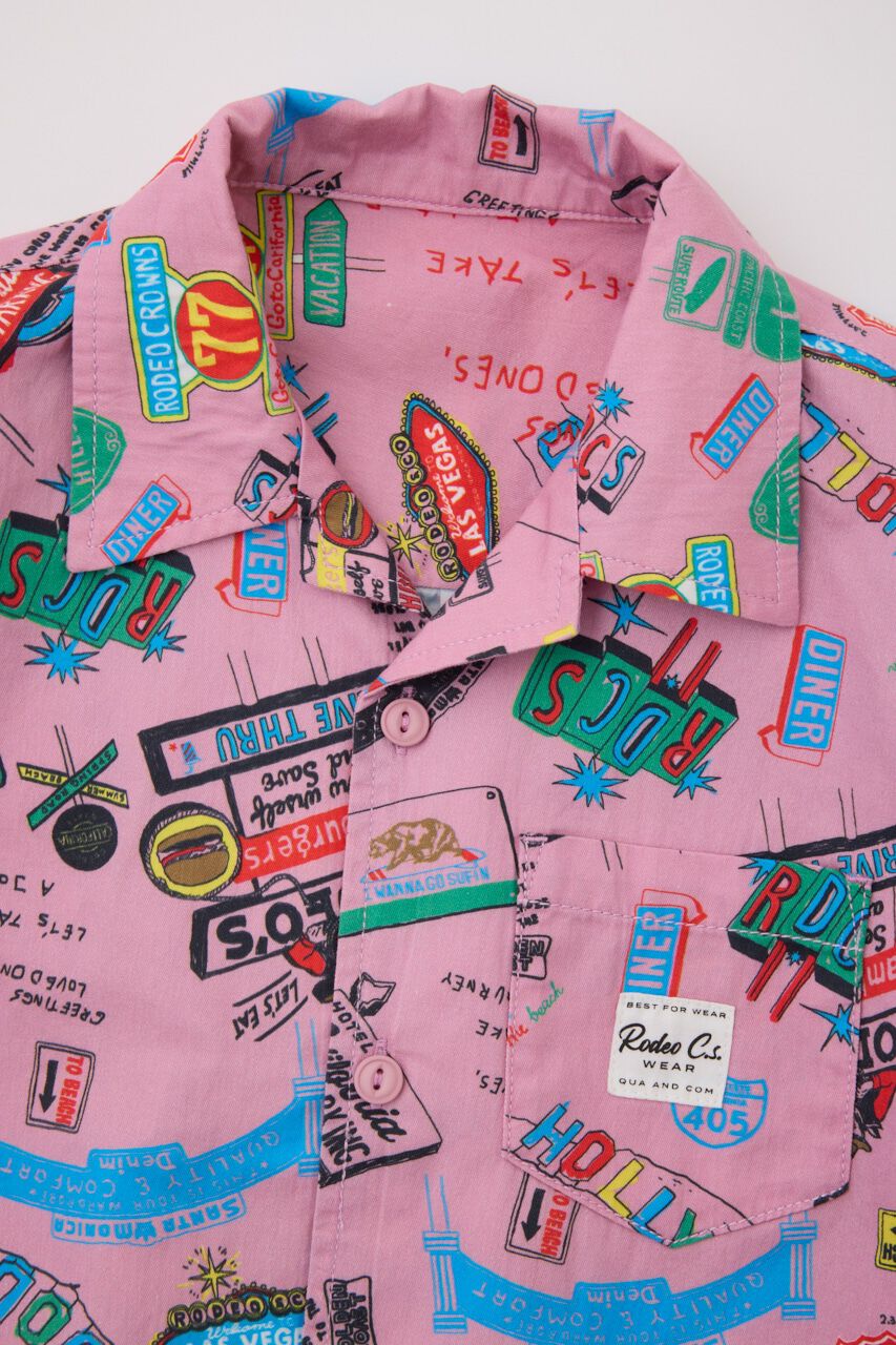 RODEO CROWNS「キッズ RDCS パターン シャツ」|シャツ・ブラウス|