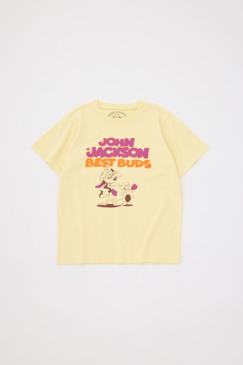 RODEO CROWNS「キッズ J&J Tシャツ」|Tシャツ・カットソー|L/YEL1