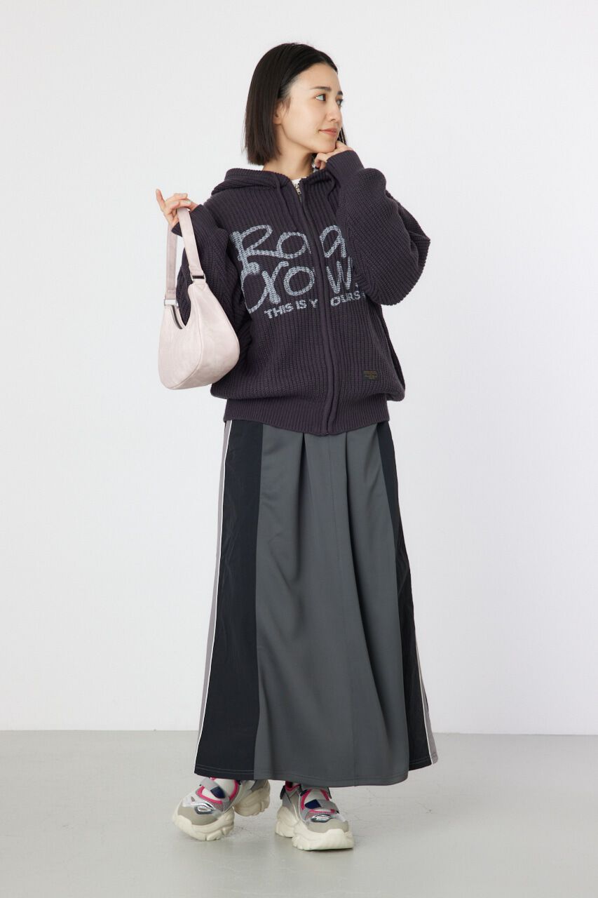 RODEO CROWNS「LOGO畦ニットジップフーディー」|パーカー|