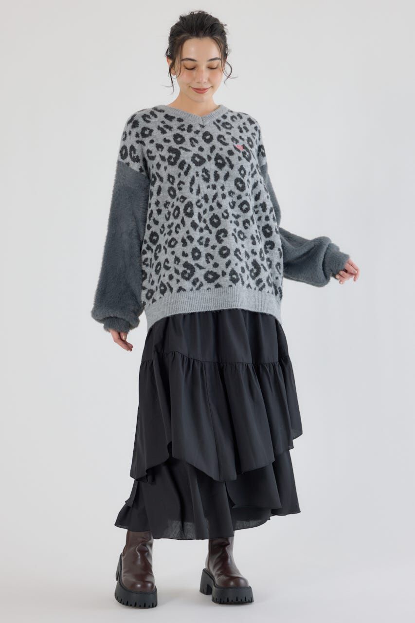 RODEO CROWNS「ランダムティアードスカート」|スカート|