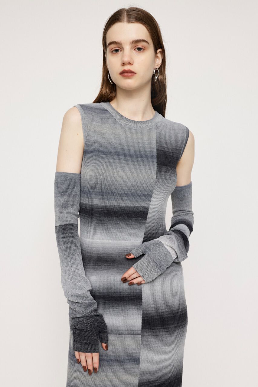 SLY「GRADATION アームカバー」|その他|M/BLK7