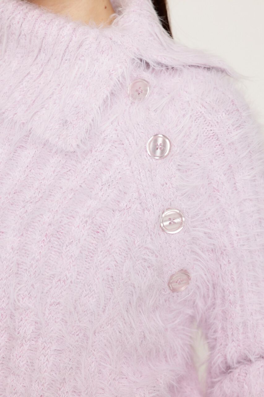 SLY「SIDE BUTTON SHAGGY チュニック」|ニット・セーター|