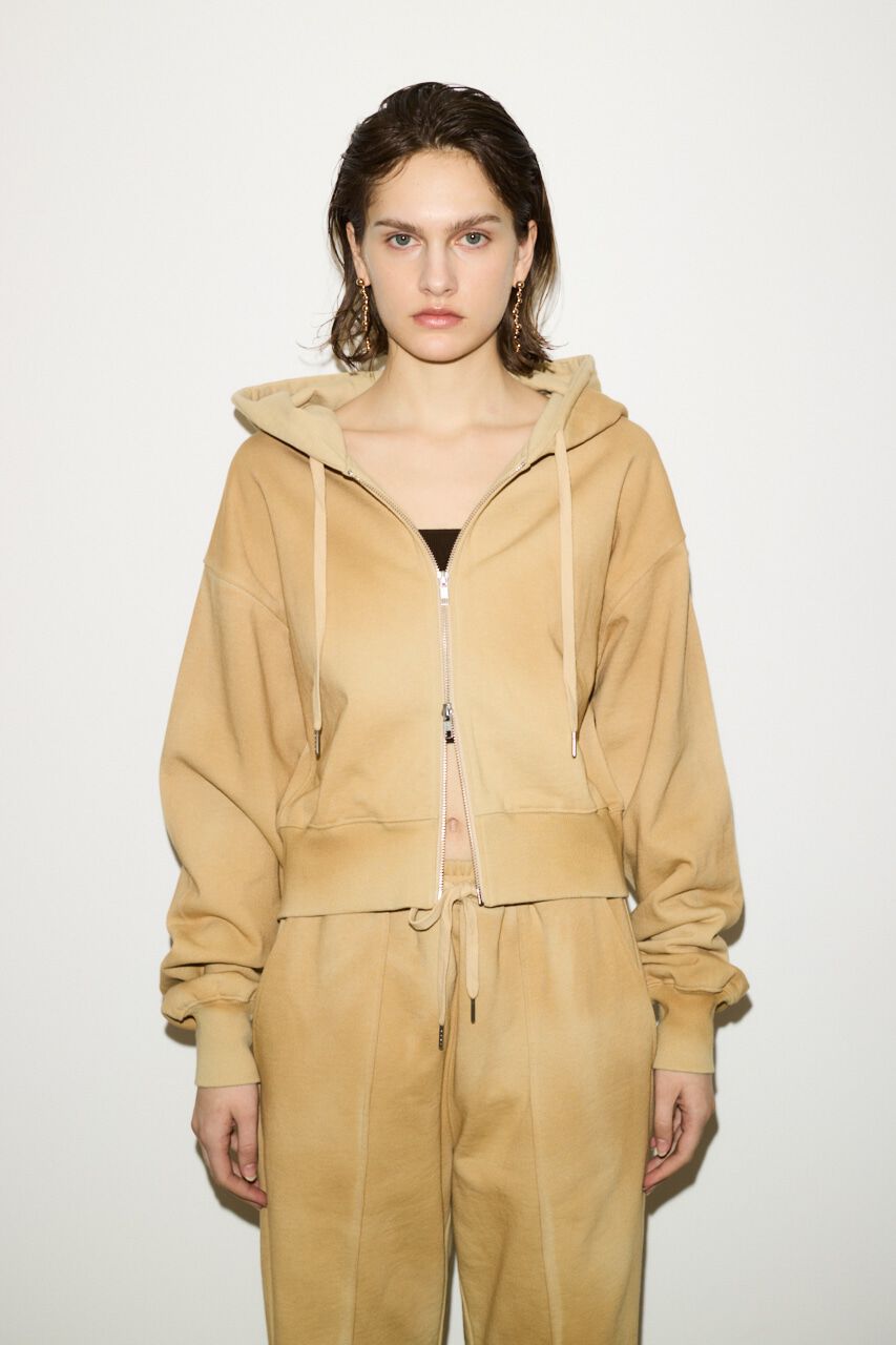 SLY「AGING SW ZIP パーカー」|Tシャツ・カットソー|