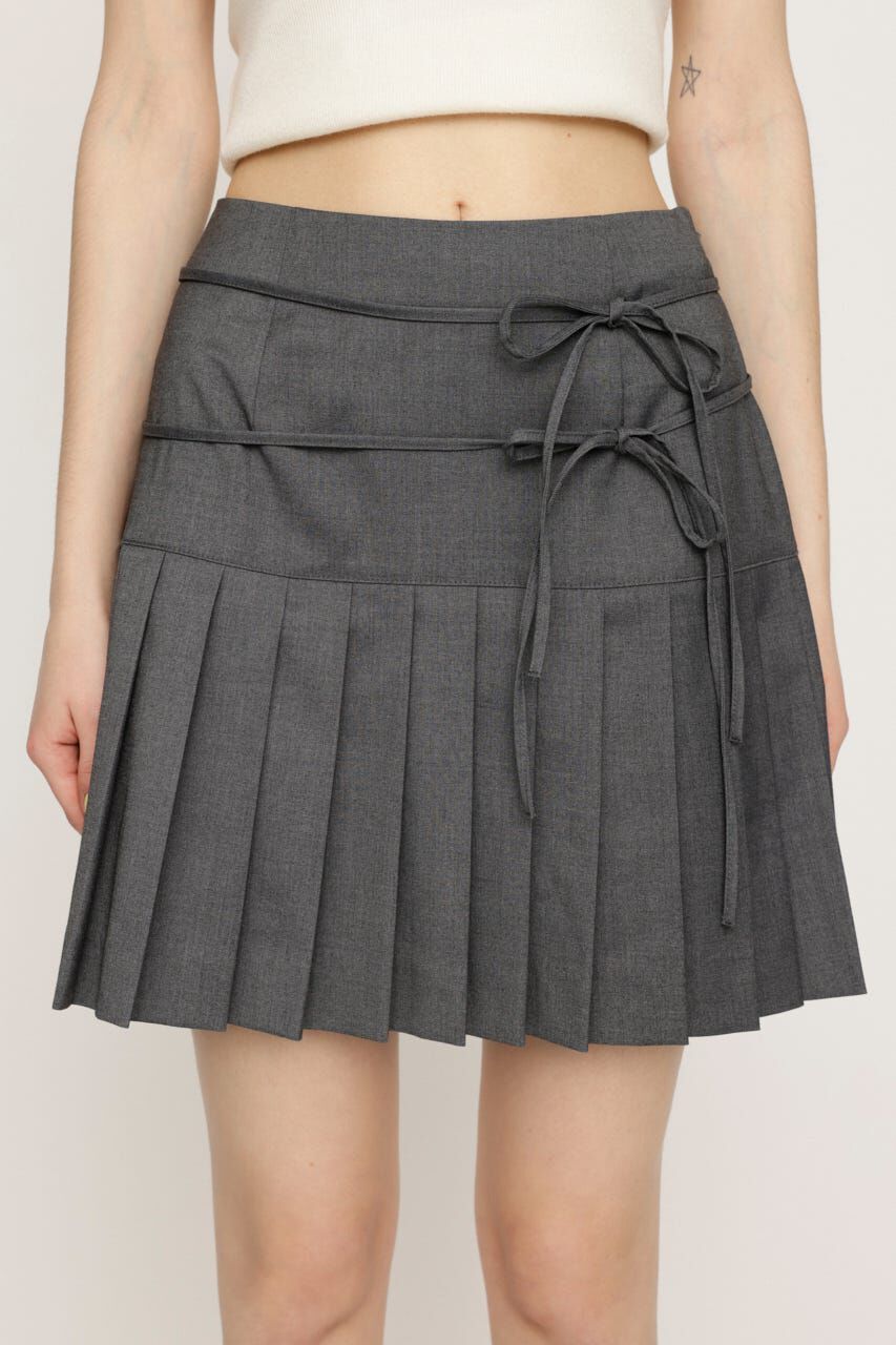 SLY「DOUBLE RIBBON PLEATS スカート」|スカート|