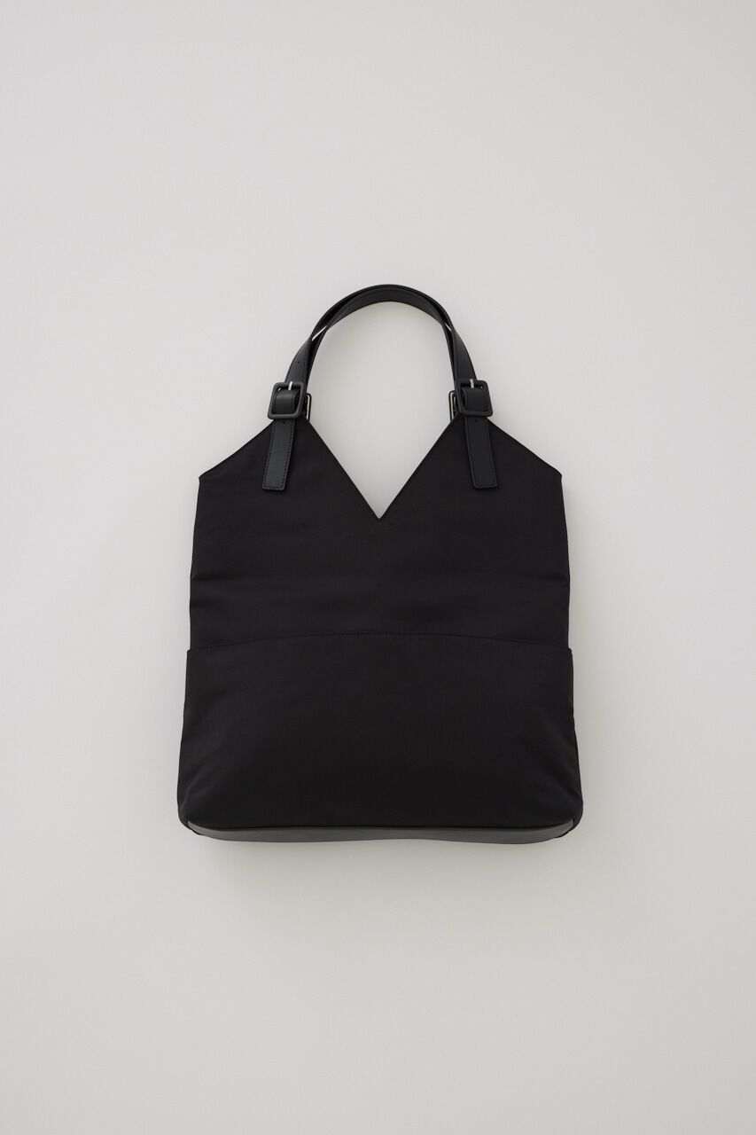 RIM.ARK 「V-cutting canvas tote bag」|その他|BLK