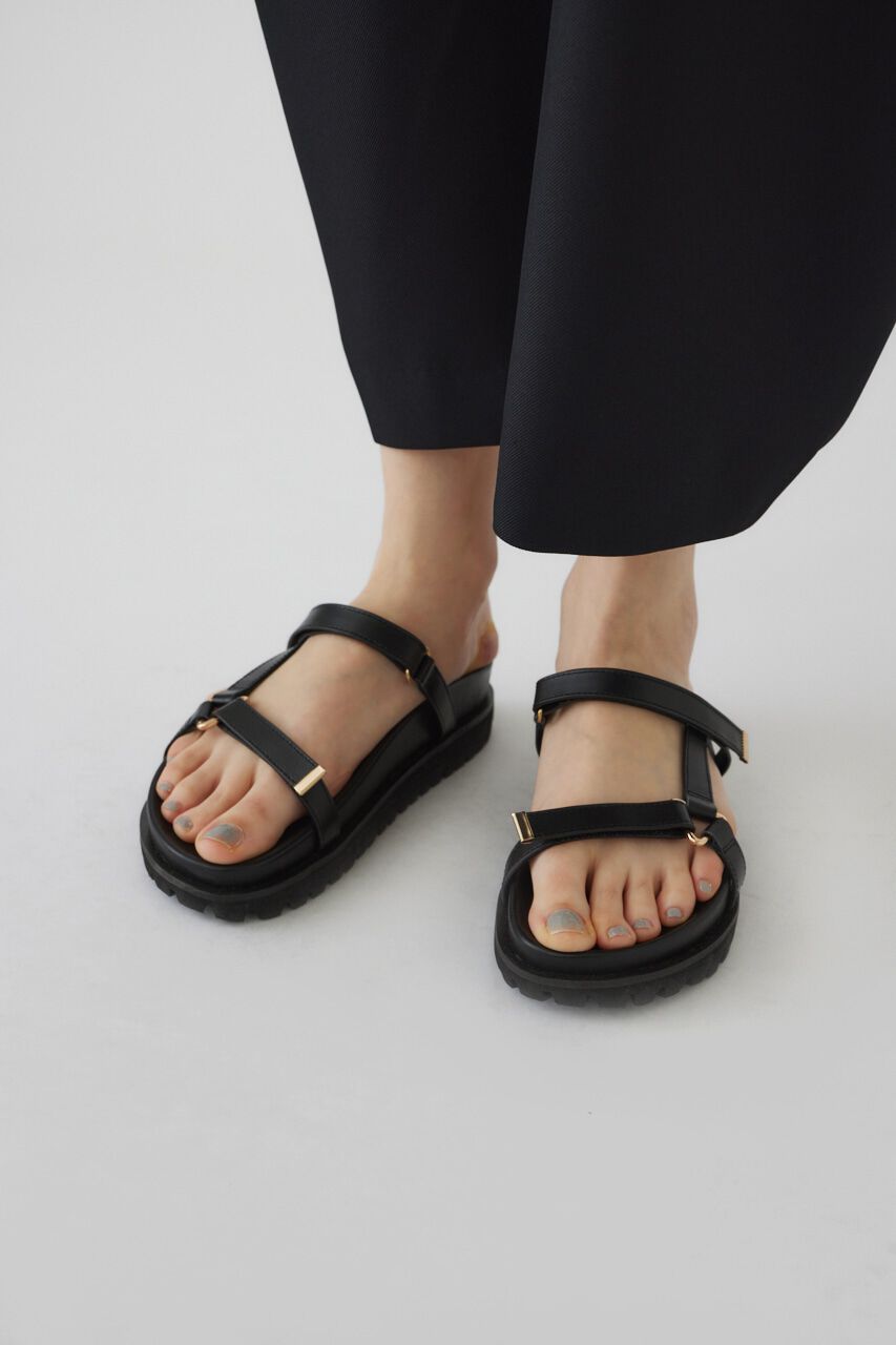 RIM.ARK 「Rubber sole strap sandal」|サンダル|