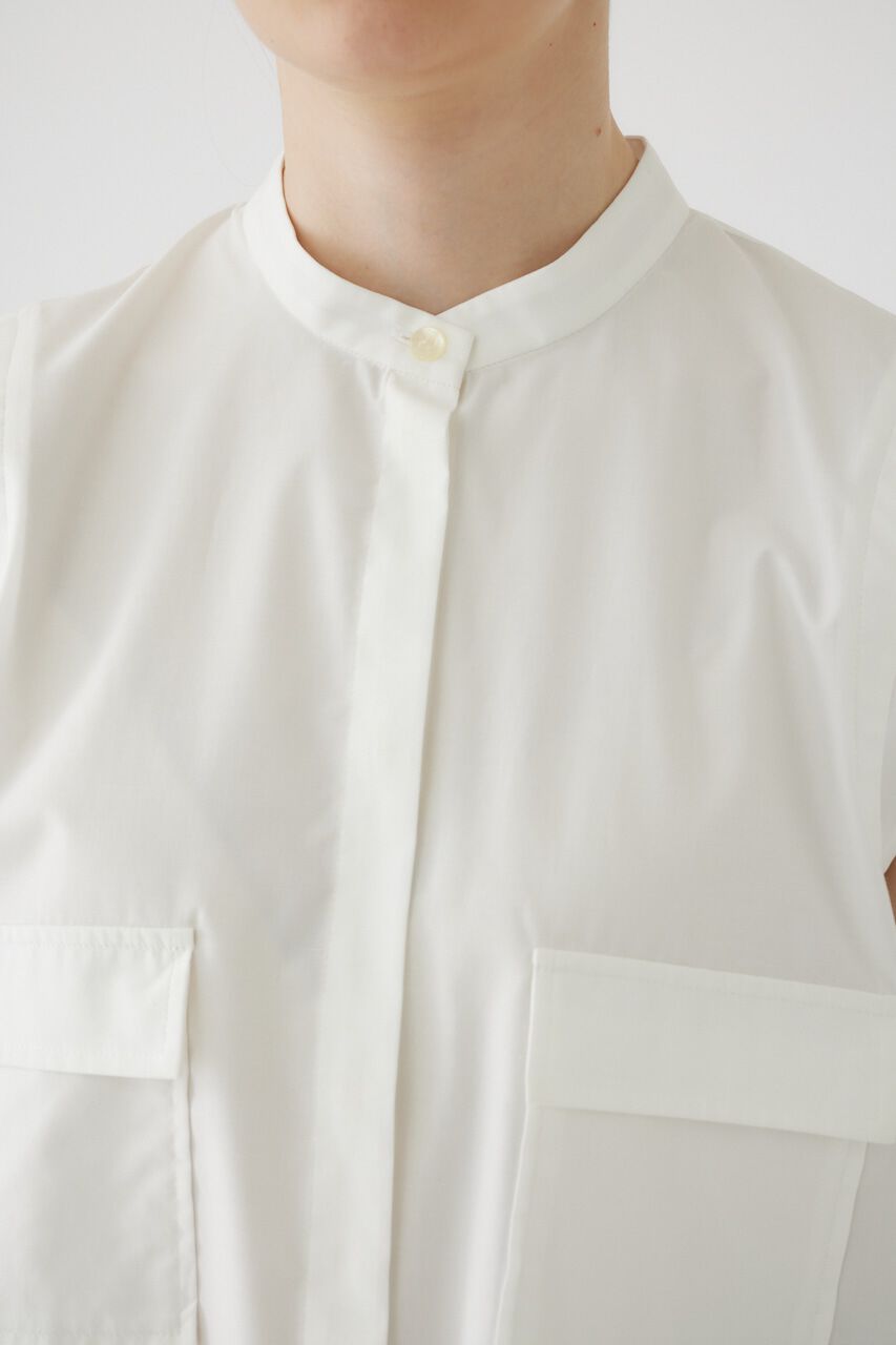 RIM.ARK 「Layered no sleeve SH」|シャツ・ブラウス|