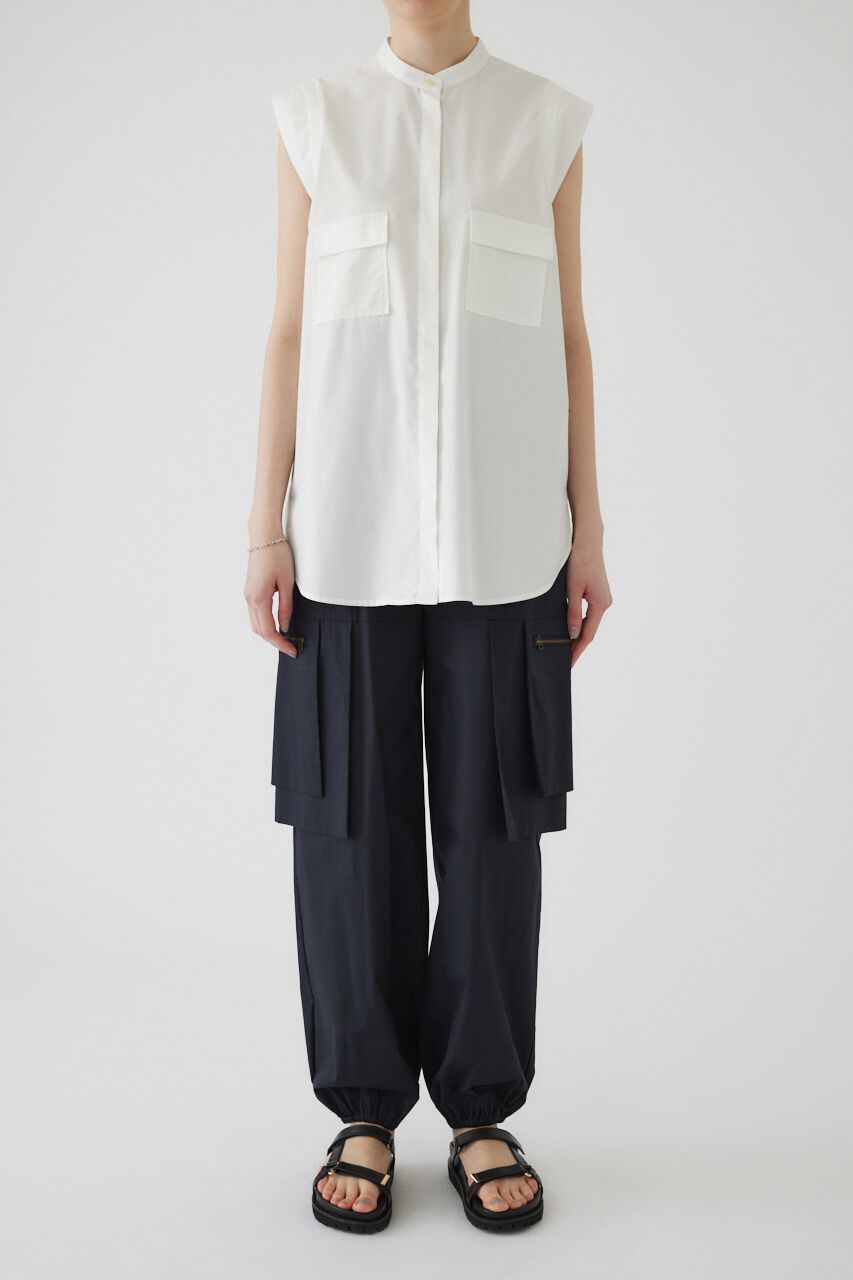 RIM.ARK 「Layered no sleeve SH」|シャツ・ブラウス|