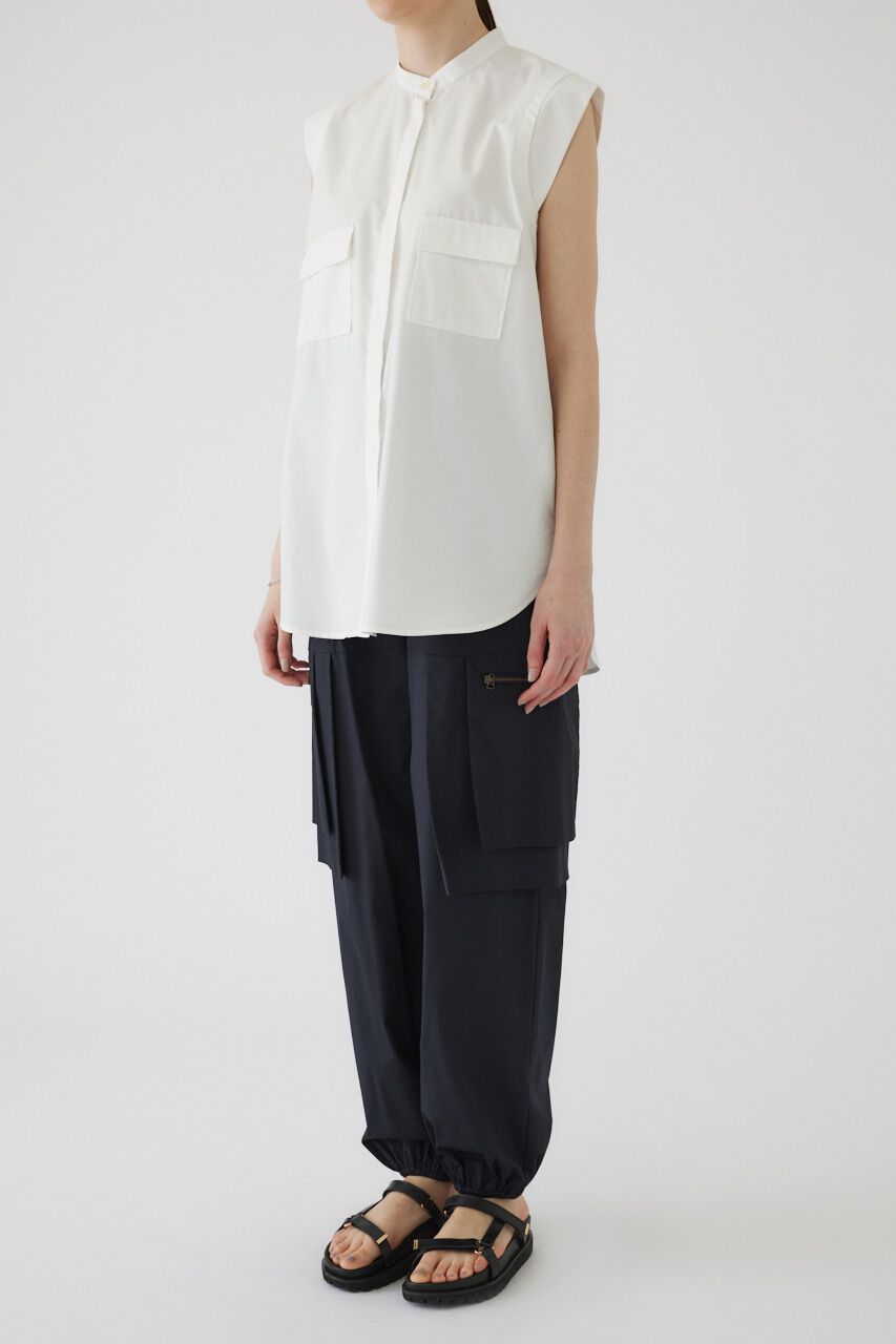 RIM.ARK 「Layered no sleeve SH」|シャツ・ブラウス|