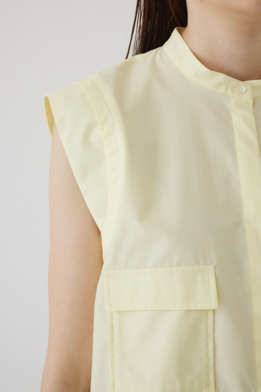 RIM.ARK 「Layered no sleeve SH」|シャツ・ブラウス|