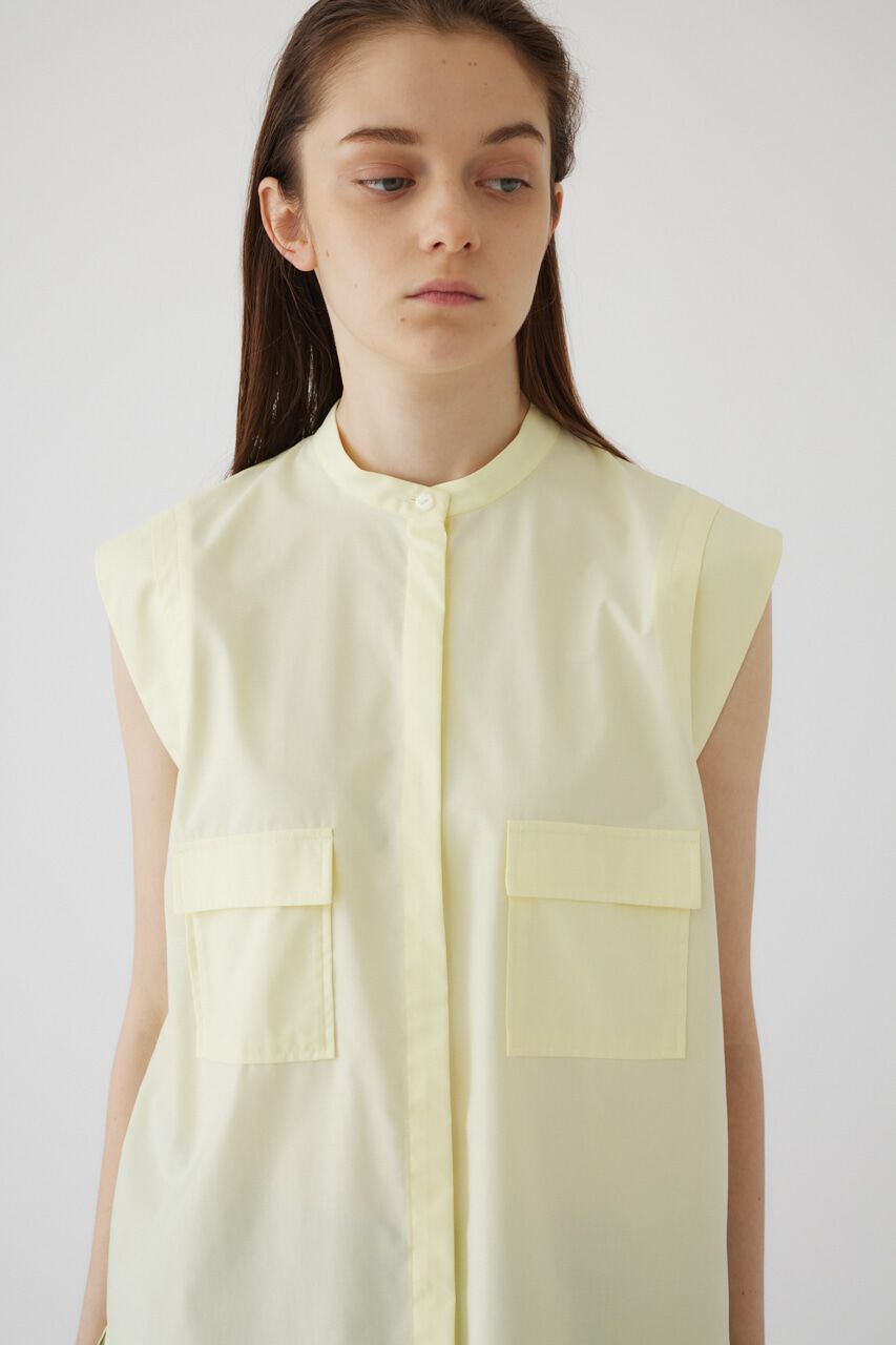 RIM.ARK 「Layered no sleeve SH」|シャツ・ブラウス|