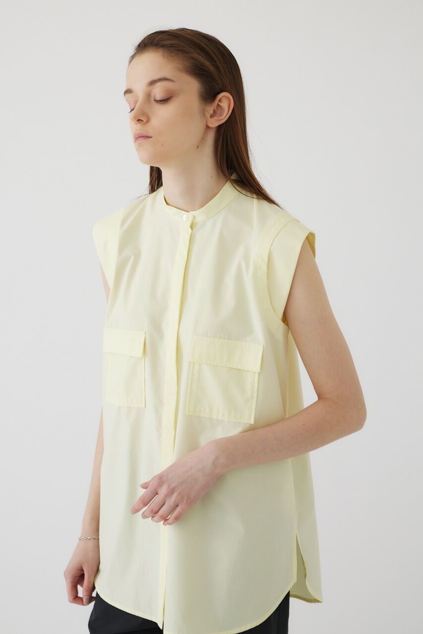 RIM.ARK 「Layered no sleeve SH」|シャツ・ブラウス|