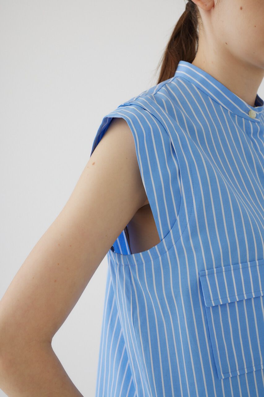 RIM.ARK 「Layered no sleeve SH」|シャツ・ブラウス|