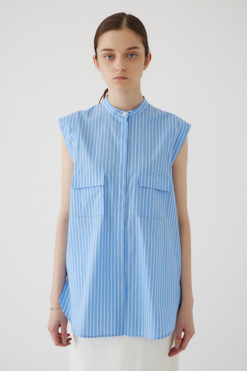 RIM.ARK 「Layered no sleeve SH」|シャツ・ブラウス|