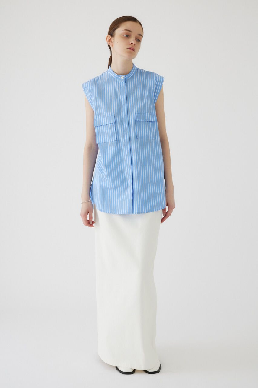 RIM.ARK 「Layered no sleeve SH」|シャツ・ブラウス|