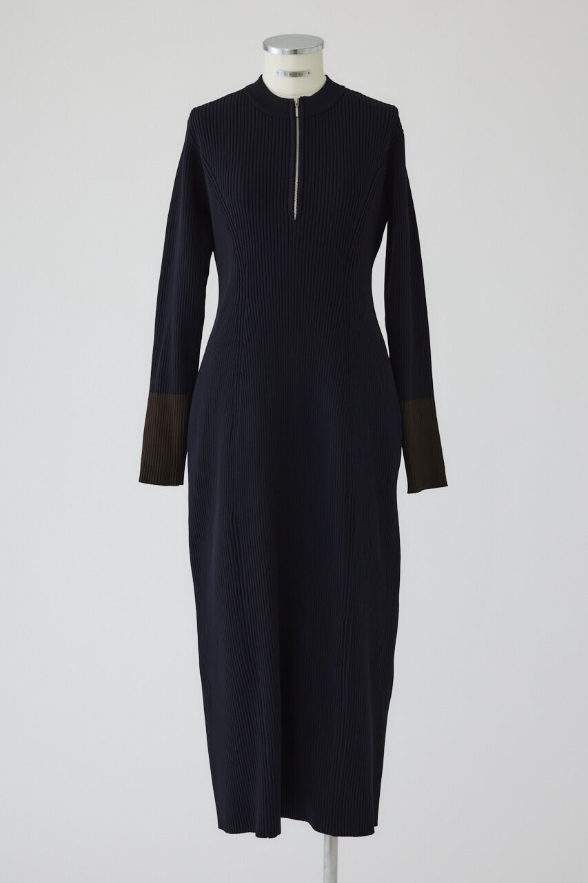 RIM.ARK 「Zip up cocoon OP」|ワンピース|NVY