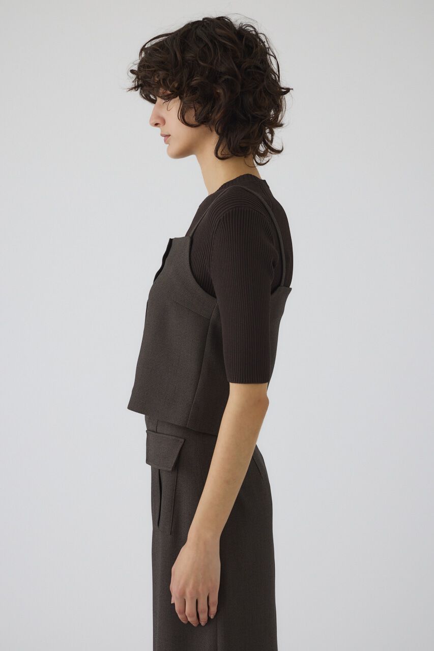 RIM.ARK 「Tweed cami tops」|キャミソール|