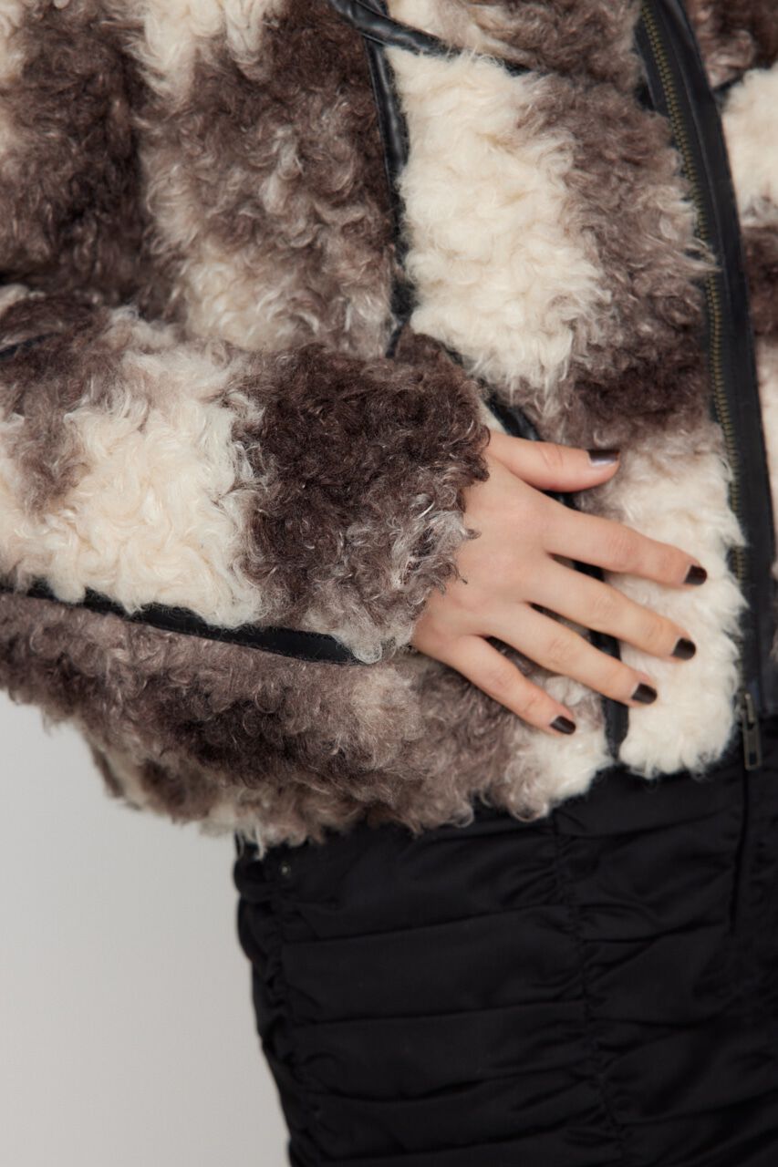 LAGUA GEM「RANDOM LINE ボアジャケット」|その他|