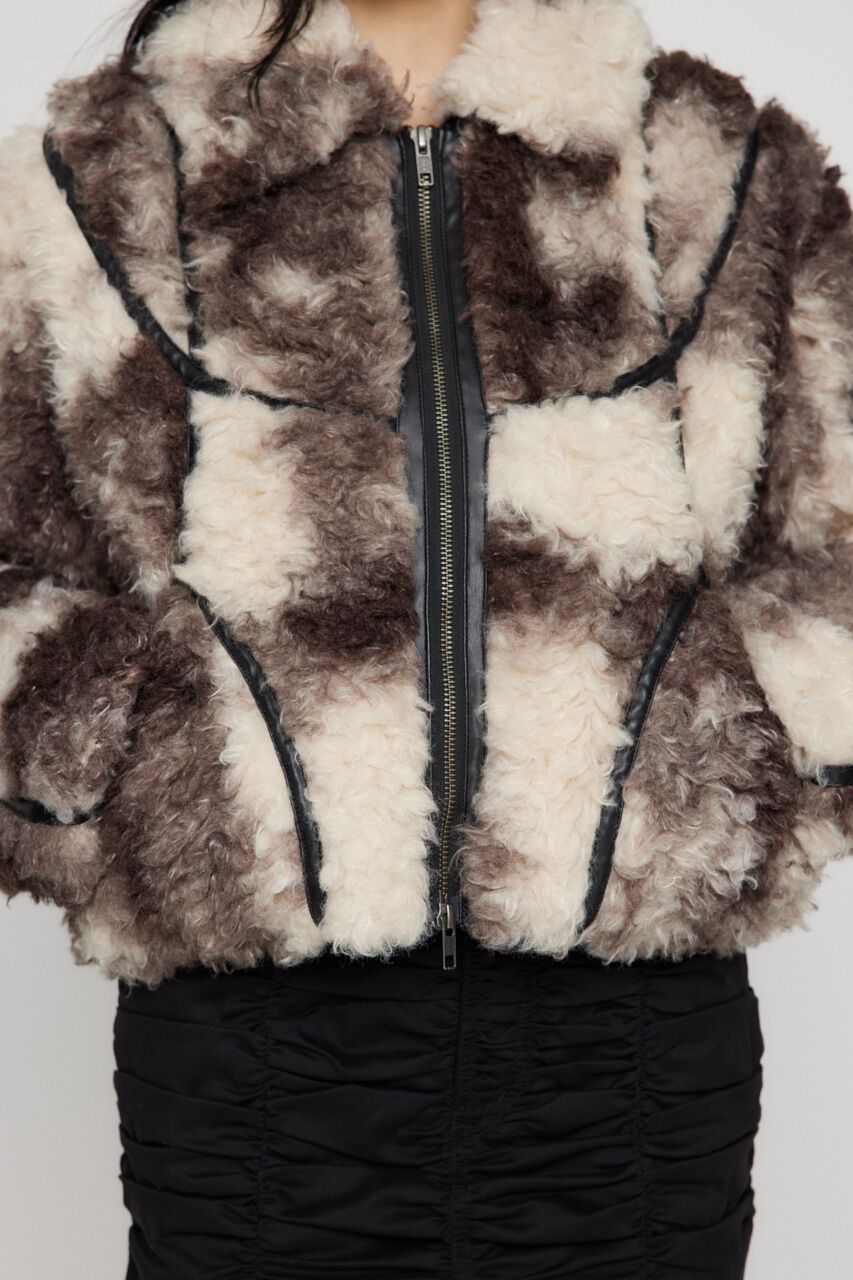 LAGUA GEM「RANDOM LINE ボアジャケット」|その他|