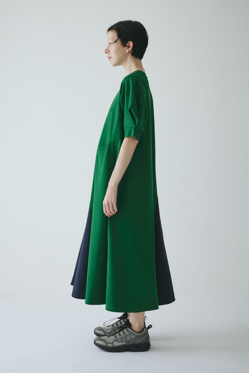 HeRIN.CYE「Switching material dress」|ワンピース|