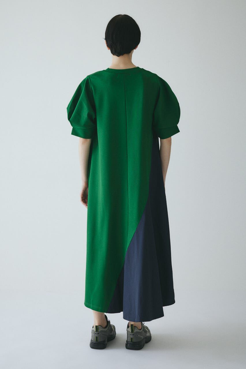 HeRIN.CYE「Switching material dress」|ワンピース|