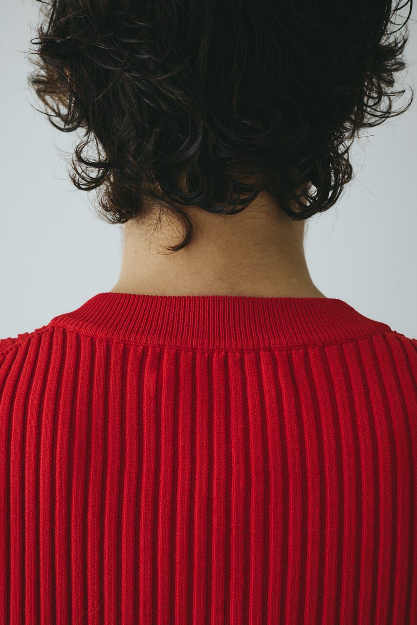 HeRIN.CYE「Henley neck knit tops」|ニット・セーター|