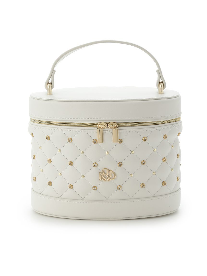 SNIDEL HOME「ビジューキルティングバニティバッグ」|ショルダー・メッセンジャー|