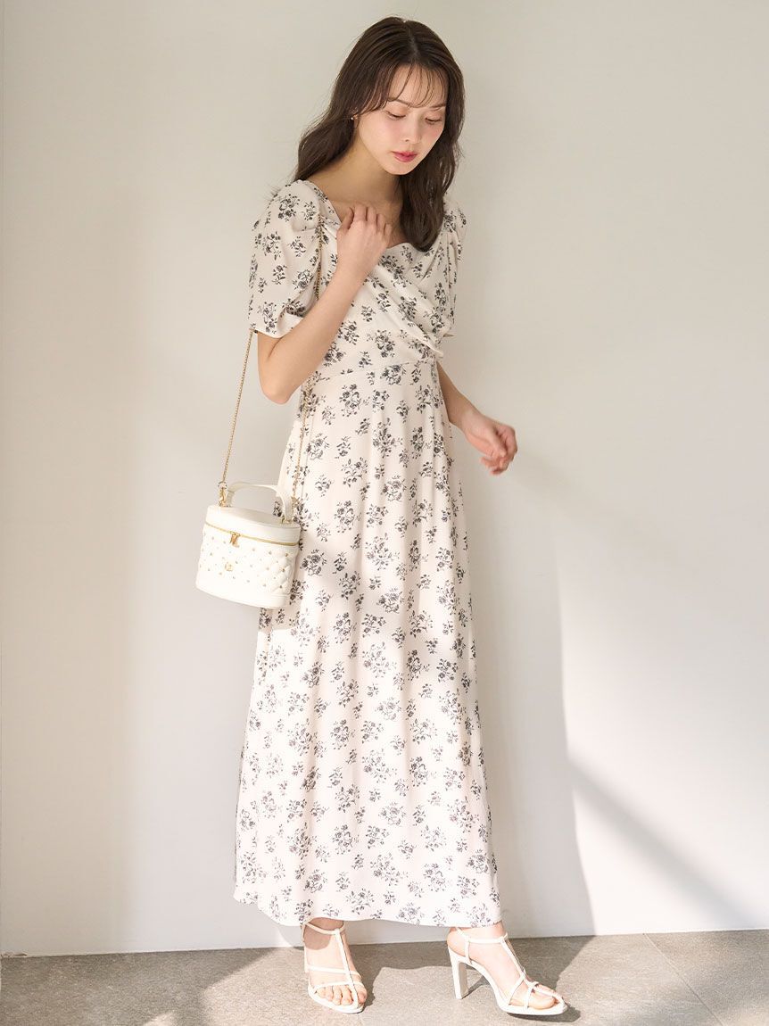 SNIDEL HOME「ビジューキルティングバニティバッグ」|ショルダー・メッセンジャー|