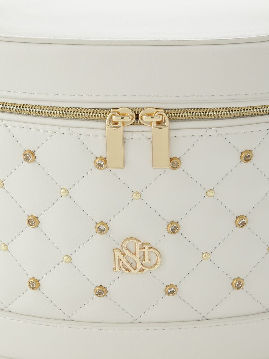 SNIDEL HOME「ビジューキルティングバニティバッグ」|ショルダー・メッセンジャー|