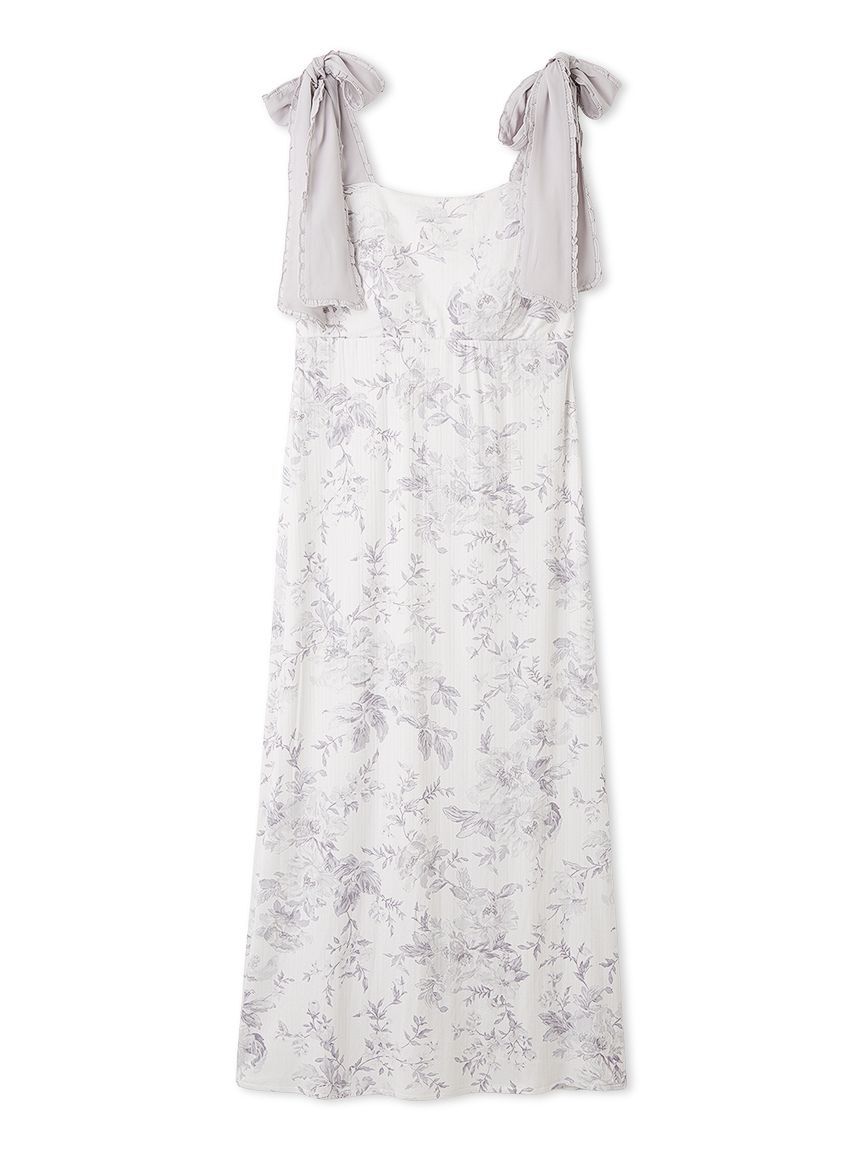 SNIDEL HOME「ショルダーリボンカットワンピース」|ルームウェア|