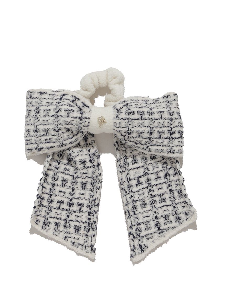 SNIDEL HOME「ツイードリボンニットシュシュ」|その他|IVR