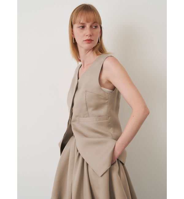 ELENDEEK「SILHOUETTE COMPACT GILET」|ベスト・ジレ|