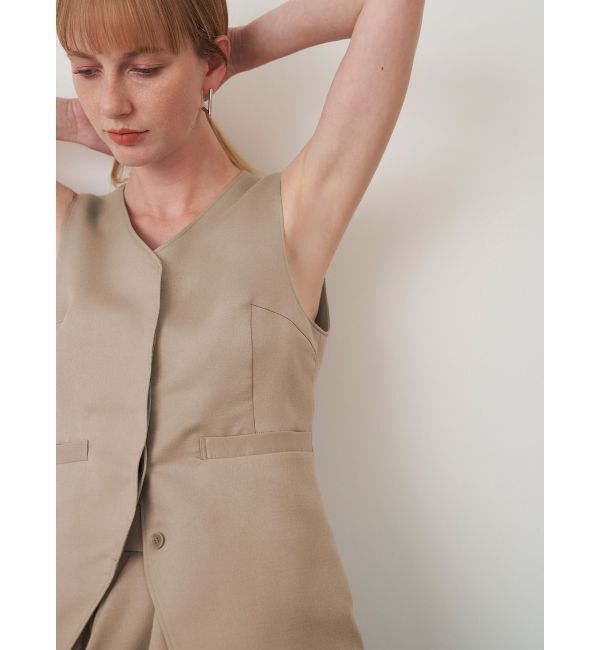 ELENDEEK「SILHOUETTE COMPACT GILET」|ベスト・ジレ|