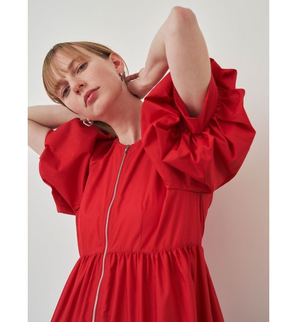 ELENDEEK「CENTER ZIP TIERED OP」|ワンピース|