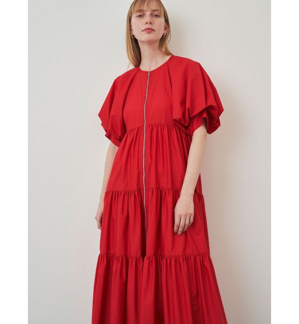 ELENDEEK「CENTER ZIP TIERED OP」|ワンピース|