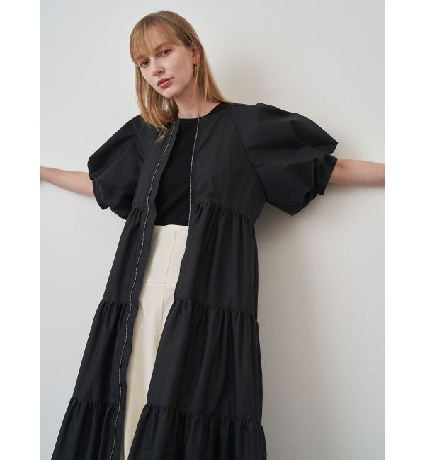 ELENDEEK「CENTER ZIP TIERED OP」|ワンピース|