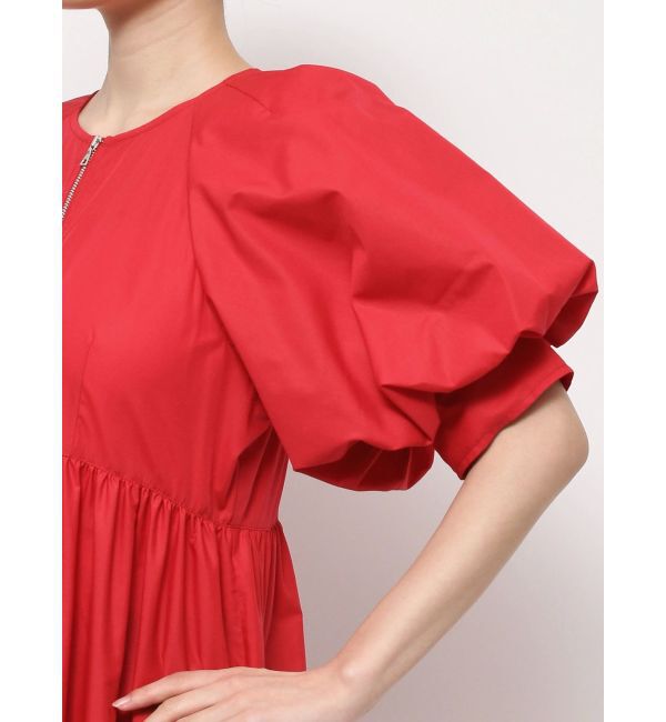 ELENDEEK「CENTER ZIP TIERED OP」|ワンピース|