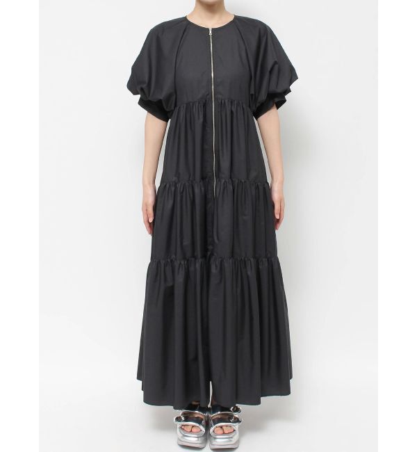 ELENDEEK「CENTER ZIP TIERED OP」|ワンピース|