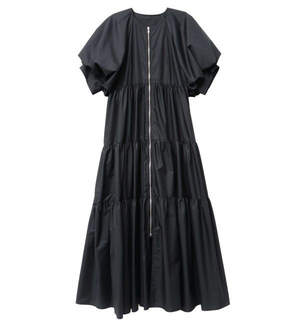 ELENDEEK「CENTER ZIP TIERED OP」|ワンピース|