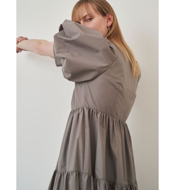 ELENDEEK「CENTER ZIP TIERED OP」|ワンピース|